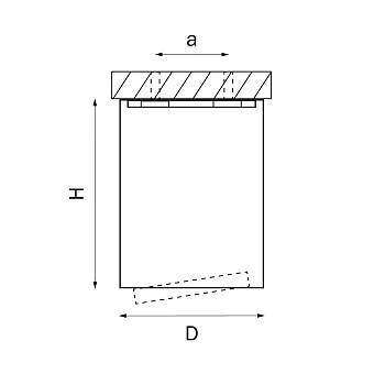 Светильник настенно-потолочный Lightstar Binoco 052007 50Вт GU10