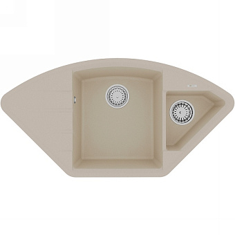 Мойка кухонная LEMARK IRKANA 980 9910044 50х98см бежевый