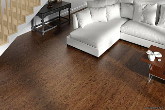 Пробковый пол CORKSTYLE ECOCORK-GLUE 915х305х6мм Linea Chocco Linea Chocco_GLUE 3,36кв.м