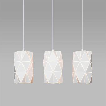 Светильник подвесной Eurosvet Reprise 50145/3 белый 40Вт E27