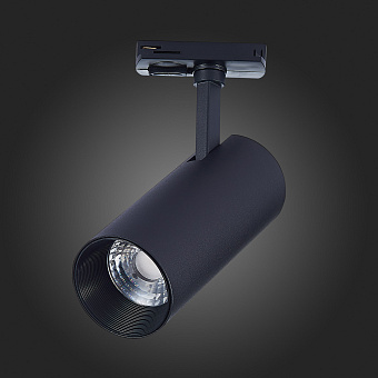 Трековый светильник ST Luce MONO ST350.436.15.36 15Вт LED матовый чёрный для однофазного трека