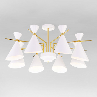 Люстра потолочная Eurosvet Apart 70114/8 белый 60Вт 8 лампочек E14