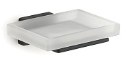 Мыльница Gedy Atena 4411(14) чёрный матовый