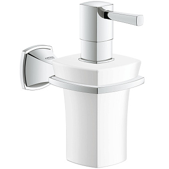 Дозатор GROHE Grandera 40627000 белый/хром