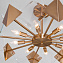 Светильник потолочный Eurosvet ORIGAMI 60121/8 латунь Smart 60Вт E14