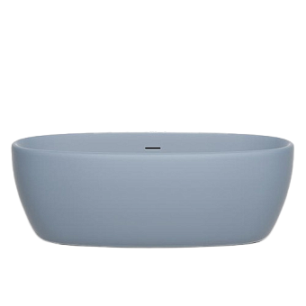Ванна каменная SALINI LUCE NEW 100121MRF 170х85см S-Stone (Solix) матовая