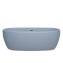 Ванна каменная SALINI LUCE NEW 100121MRF 170х85см S-Stone (Solix) матовая