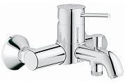 Смеситель для ванны GROHE BauClassic 32865000 хром