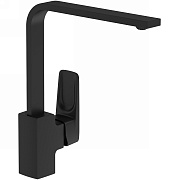 Смеситель для кухни VITRA Root Square A4275336EXP поворотный излив матовый чёрный