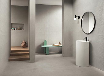 Настенная плитка Atlas Concord Италия 3D Wall A570 Carve Squares Pearl 40х80см 1,28кв.м. матовая