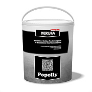 Декоративное покрытие DERUFA Popolly Эффект создающий переливы при разных углах обзора 3кг