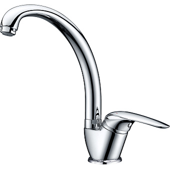 Смеситель для кухни WASSERKRAFT Rossel 2807 поворотный излив хром