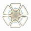 Светильник потолочный Evoled LOBULI SLE501152-06 120Вт LED