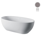 Ванна каменная ArtCeram Hoop ACW002 60 170х70см отдельностоящая