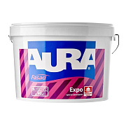 Краска для минеральных поверхностей фасадная Aura(Eskaro) Экспо основа TR 9л