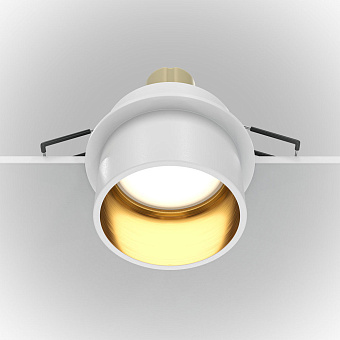 Светильник точечный встраиваемый Maytoni Reif DL050-01WG 50Вт GU10