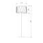 Торшер TK Lighting Harmony 2899 60Вт E27