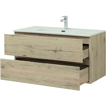 Тумба под раковину подвесная AQUANET Алвита New 277521 45х100х51,3см