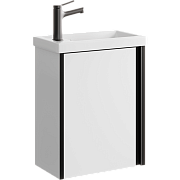 Тумба с раковиной AQWELLA Urban URB0145W 25х43,5х53,9см