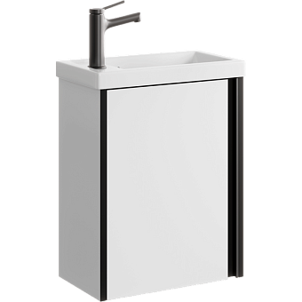 Тумба с раковиной AQWELLA Urban URB0145W 25х43,5х53,9см