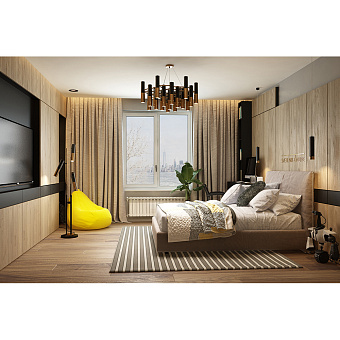 Торшер Loft It IKE 9952-F3 120Вт G9 3 плафонов