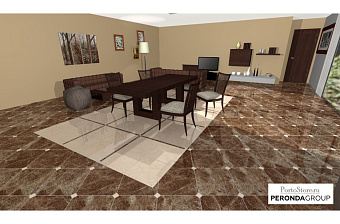 Матовый керамогранит PERONDA CERAMICAS Museum 12961 Persepolis 44х44см 0,194кв.м.