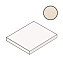 Плитка для ступеней Atlas Concord Италия Lims A3NY Ivory Scalino Angolare 33х33см 0,109кв.м. неполированная