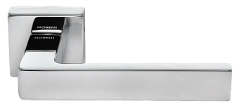Дверная ручка нажимная MORELLI LUXURY HORIZONT-SQ CRO хром