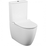 Унитаз напольный VITRA Sento 9830B003-7203 безободковый с микролифтом