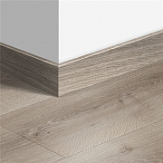 Плинтус Quick-Step 2400х77х14мм Дуб Пустынный Шлифованный Серый QSPSKR03552