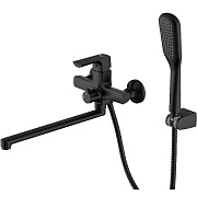 Смеситель для ванны LEMARK Ursus LM7251BL чёрный