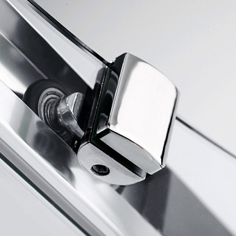 Угловое ограждение WASSERKRAFT Lippe 45S02 185х80см стекло прозрачное