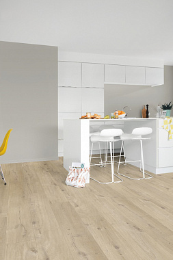 Виниловый ламинат Quick-Step Дуб хлопковый бежевый PUCP40103 1510х210х4,5мм 33 класс 2,22кв.м
