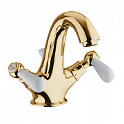 Смеситель для раковины Bongio Oxford Lux 19521OR0L золотой
