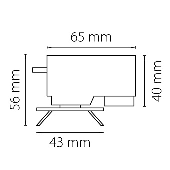 Адаптер для трека Lightstar 592027