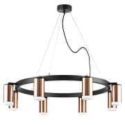 Люстра подвесная Lightstar Rullo LR0183080 400Вт 8 лампочек GU10
