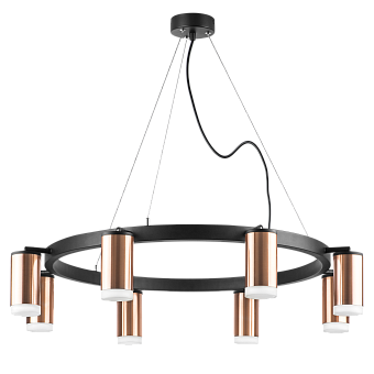 Люстра подвесная Lightstar Rullo LR0183080 400Вт 8 лампочек GU10