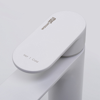 Смеситель для раковины WASSERKRAFT Mindel 8503H белый