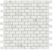 Керамическая мозаика Atlas Concord Италия MARVEL STONE AS34 Carrara Pure Mosaico Lappato Burattato 29,8х29,8см 0,54кв.м.