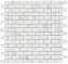 Керамическая мозаика Atlas Concord Италия MARVEL STONE AS34 Carrara Pure Mosaico Lappato Burattato 29,8х29,8см 0,54кв.м.