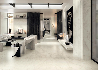 Настенная плитка Atlas Concord Италия Marvel Shine A3ZS Calacatta Delicato Shiny 80х40см 1,28кв.м. глянцевая