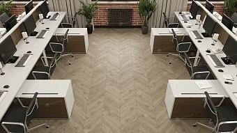 Виниловый ламинат Alpine Floor Карите Chevron ECO 18-11 600х127х5мм 43 класс 1,68кв.м