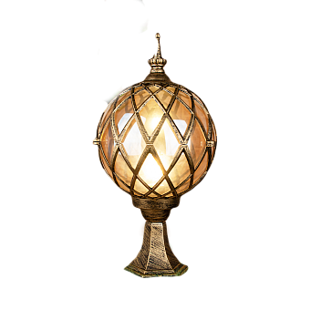 Светильник ландшафтный Elektrostandard Sirius a025303 Sirius S 60Вт IP44 E27 золото/чёрный