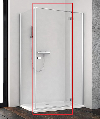 Душевая дверь RADAWAY Essenza New 385040-01-01R 200х100см стекло прозрачное