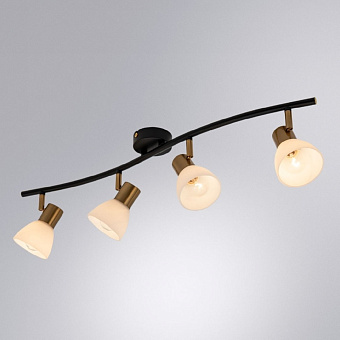 Спот Arte Lamp FALENA A3117PL-4BK 40Вт 4 лампы E14