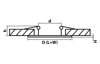 Светильник точечный встраиваемый Lightstar Levigo 010030 50Вт GU5.3