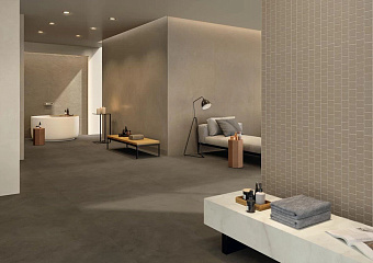 Керамическая мозаика Atlas Concord Италия Boost Natural A7CF Kaolin Mosaico Tumbled 31х31см 0,384кв.м.