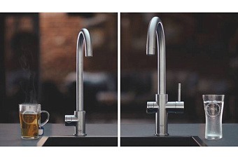 Смеситель для кухни GROHE Blue Home 31455DC0 высокий излив нержавеющая сталь