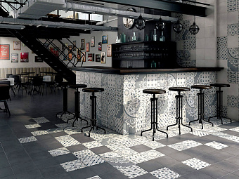 Матовый керамогранит KERAMA MARAZZI Коллиано SG913100N серый темный 30х30см 1,44кв.м.