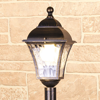 Светильник ландшафтный Elektrostandard Apus a043117 GL 1009F 40Вт IP44 E27 чёрное золото